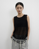 Tassel And Hollowed-out Design Vest