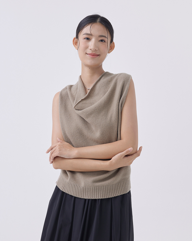 Ari Cowl Neck Tank