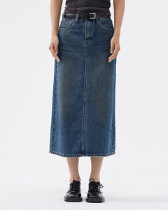 Amelia Midi Denim Skirt