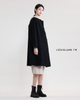 Collarless Cotton Wool Coat