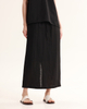 4148 Linen Half Skirt