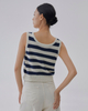 Esther Striped Round Neck Tank