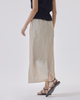 Simple Pleated Waist Waist Skirt