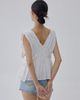 Chaya Gathered V-Neck Tank