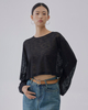 Gretel Long Sleeve Cropped Top