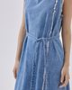 Raw Edge Denim Dress