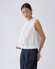 Frilled Collared Tank Top