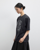Korean Graffiti Print T-shirt