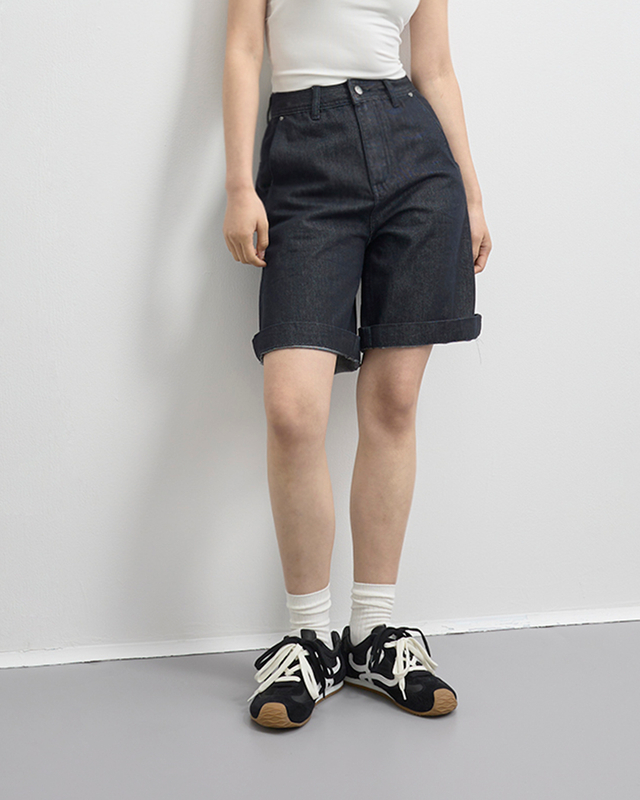 Denim Five-inch Jeans
