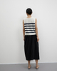 A Stylish Color-matching Striped Vest