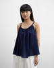 Korean-style Vacation-style Pleated A-line Vest