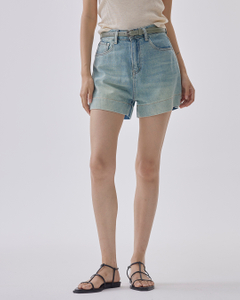 Piper Cotton Denim Shorts