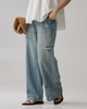 6757 Denim Wide-leg Pants