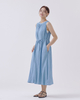 Elo Pleated Flare Dress