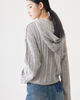 Knitted Twist Sweatshirt