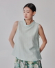 Tiana High Neck Relaxed Fit Tank