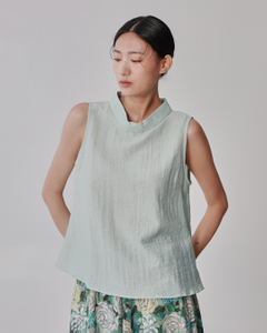 Tiana High Neck Relaxed Fit Tank