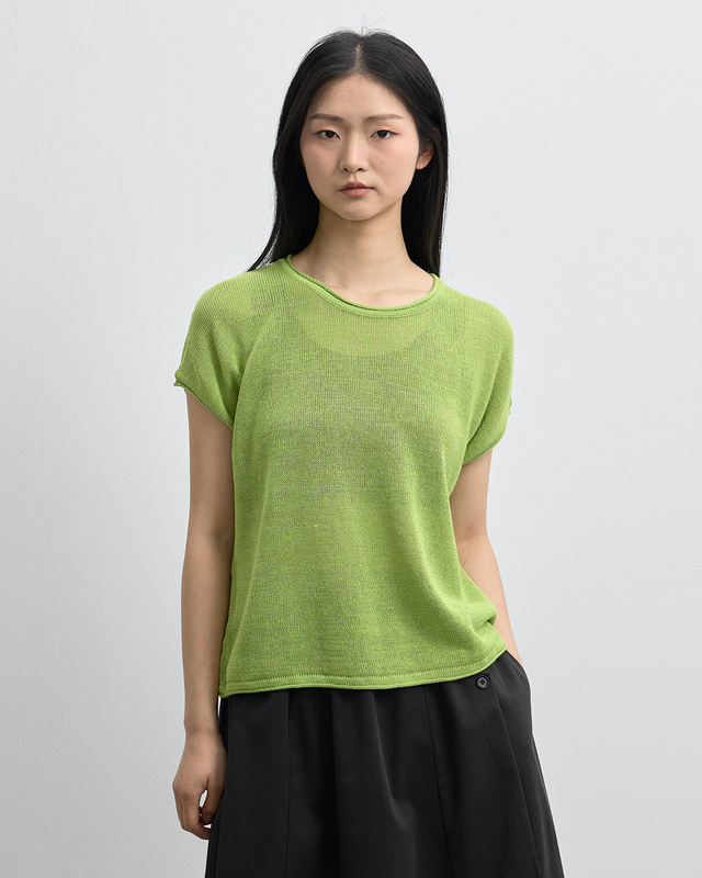 Korean-style Rolled-up Casual Knitted Sweater