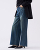Vintage Washed Wide Leg Jeans