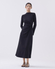 Serena Fitted Long Sleeves Midi Dress