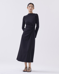 Serena Fitted Long Sleeves Midi Dress