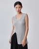 Ember Round Neck Side-Slit Tank