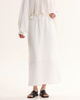 4148 Linen Half Skirt