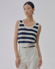 Esther Striped Round Neck Tank