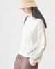 Knitted Twist Sweatshirt