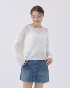 Rachel Boatneck Long Sleeve Knitted Top