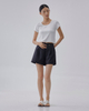Judith Pleated A-line Shorts