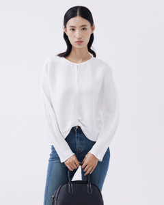 Round Neck Long Sleeve Top