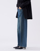 Vintage Washed Wide Leg Jeans
