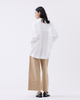 Khaki Wide-leg Casual Pants