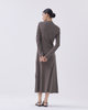 Serena Fitted Long Sleeves Midi Dress