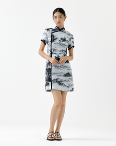 Aella Printed Dress