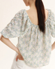 2064 One-shoulder Puffy Sleeve Shirt