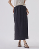 Simple Pleated Waist Waist Skirt