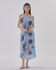 Adalynn Pleated Printed Dress