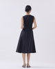 Lisse Fit and Flare Midi Dress