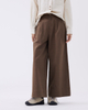Pleated Wide Leg Trousers