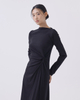 Serena Fitted Long Sleeves Midi Dress