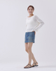 Phyllis Mini Denim Skirt