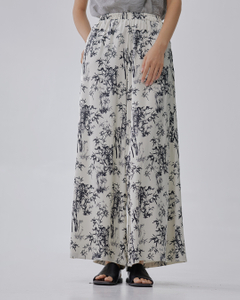 Bianca Elastic Waist Wide Leg Pants