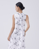 High Neck Tank Mesh Dress