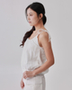 Elastic Waist Cotton Cami Top